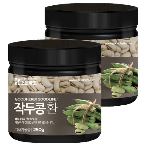 조은약초 프리미엄 작두콩환, 2개, 250g