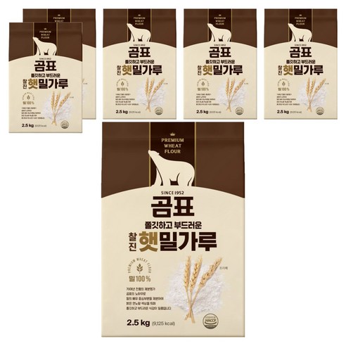 곰표 쫄깃하고 부드러운 찰진 햇밀가루