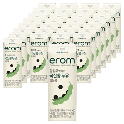 이롬 황성주 박사의 국산콩 두유 검은콩
