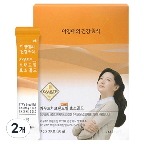 이영애의건강미식 카무트 브랜드밀 효소 골드