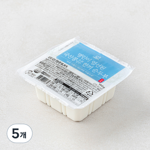 [로켓프레시] 한둘 명인이 엄선된 국산콩으로 만든 손순두부