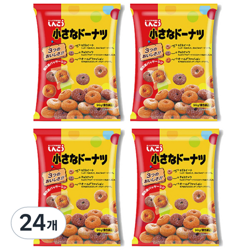 신코 미니도넛, 90g, 24개