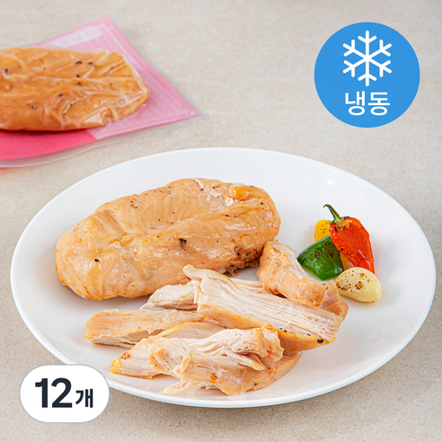 [로켓프레시] 함께하닭 맛있는 스팀 헬스 닭가슴살 그릴맛 (냉동)