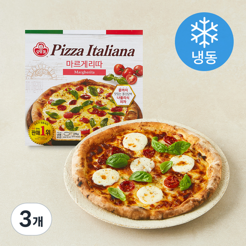 [로켓프레시] 오뚜기 피자 이딸리아나 마르게리타 (냉동)