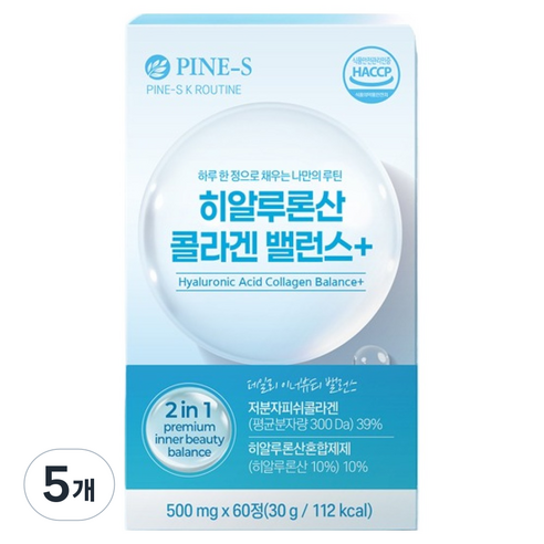 파인스코리아 히알루론산 콜라겐 밸런스+ 2in1 30g