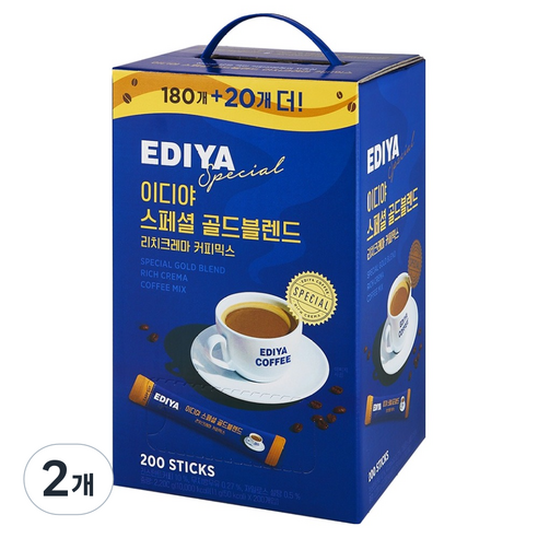 이디야 스페셜 골드블렌드 리치크레마 커피믹스