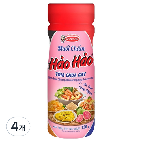 하오하오 디핑 시즈닝 무이 참 베트남 새우소금