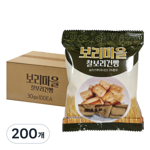 금풍제과 보리마을 찰보리건빵