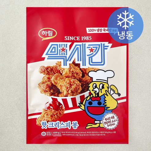 [로켓프레시] 맥시칸 핫크리스피 봉 (냉동), 600g, 1개
