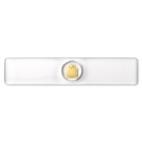쿠슝 꾹꾹이 키보드 손목 받침대 L WRCSCP-02, 병아리, 1개