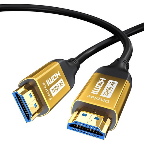 엠비에프 광HDMI 2.1 8K 60Hz 장거리 AOC 하이브리드 케이블 MBF-8KHDMI, 1개, 70m