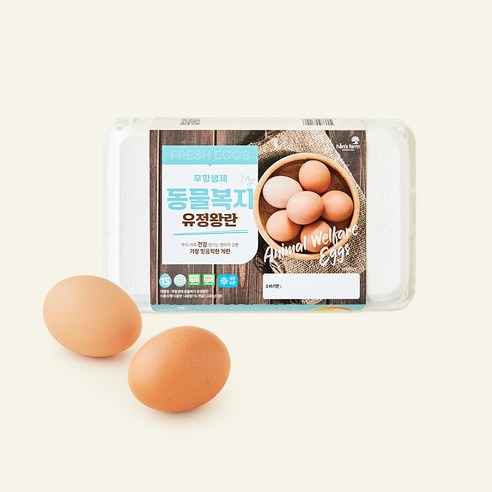 [로켓프레시] 한스팜 동물복지 인증 왕란 1.02kg
