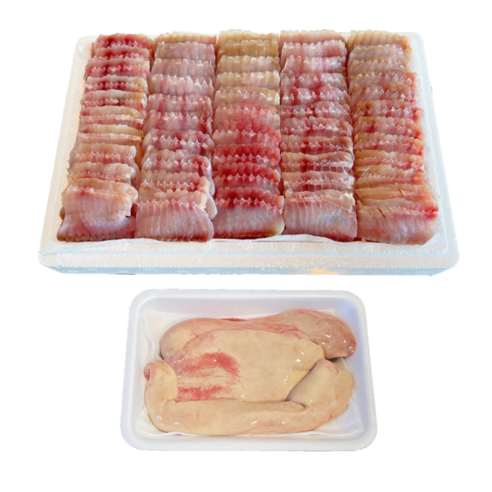 [흑산도직송] 흑산도홍어 날개살만 500g (3~5인) 홍어애포함 국내산 삭힌홍어 생산자직거래