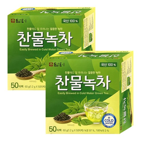 담터 찬물녹차