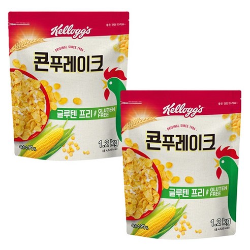 켈로그 콘 푸레이크 시리얼
