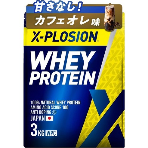 익스플로전 WPC 유청 단백질 3kg 플레인