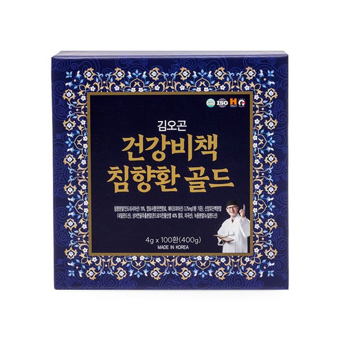 [공식] 김오곤 건강비책 침향환 골드