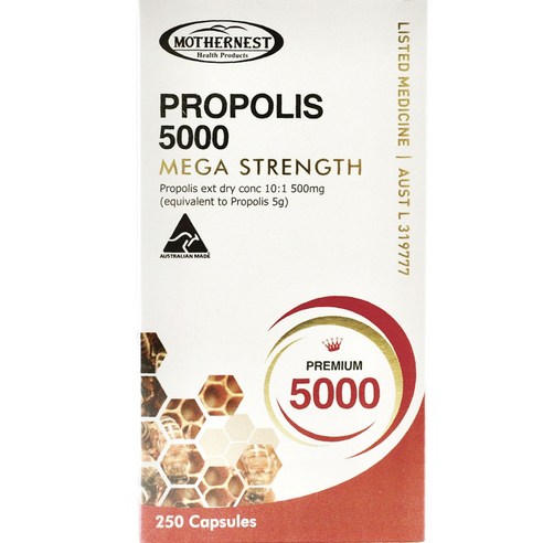 마더네스트 프로폴리스 5000mg 메가 스트렝스 캡슐