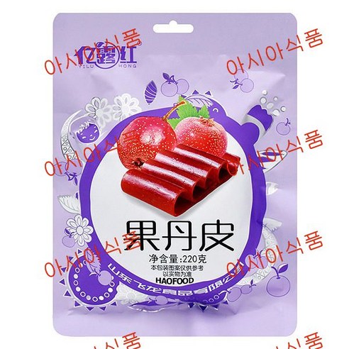아시아식품 궈단피 산사시틱