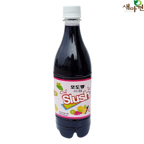 새마원 포도 슬러시 시럽 베이스 원액 과일향, 1kg, 1개