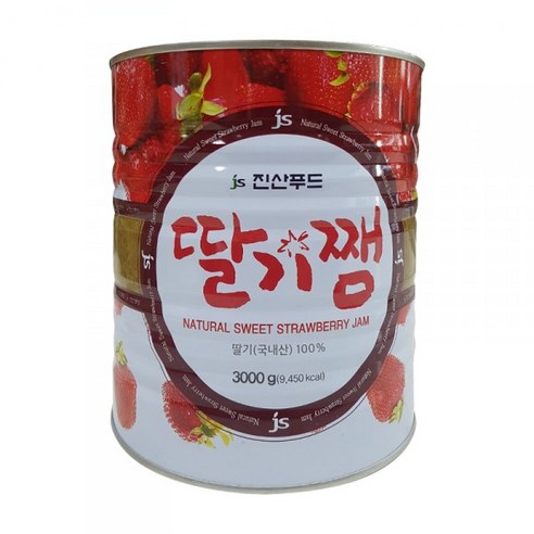 딸기쨈3kg, 3kg, 1개