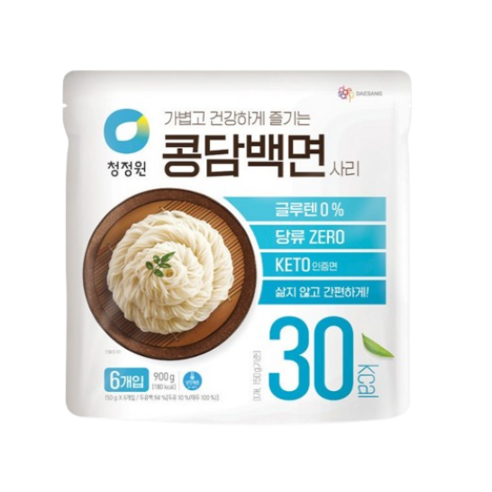 청정원 콩담백면