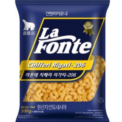 라폰테 치페리 리가티 마카로니