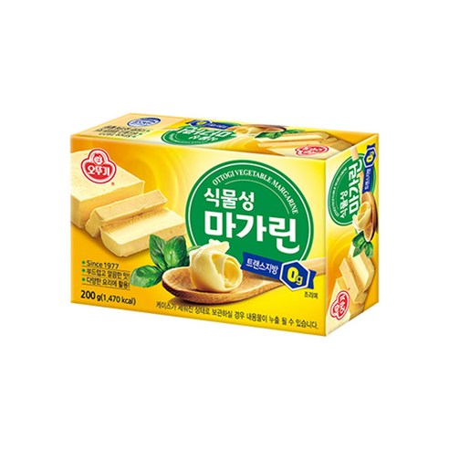 오뚜기 식물성 마아가린 200g 1개