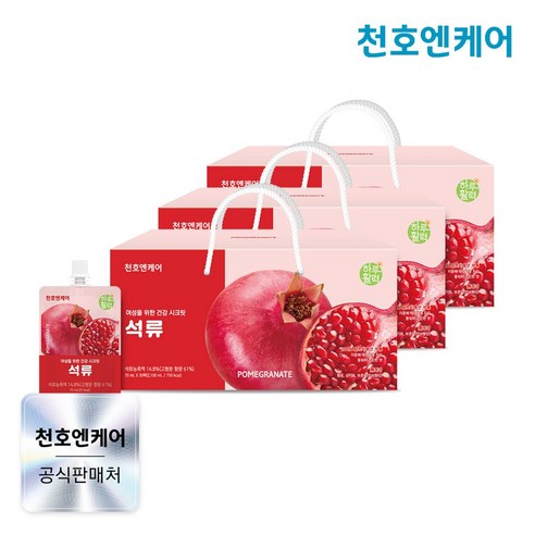 [천호엔케어]하루활력 여성건강 시크릿 석류 70ml 30개입