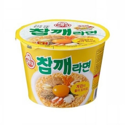 오뚜기 참깨라면 용기110g 12개