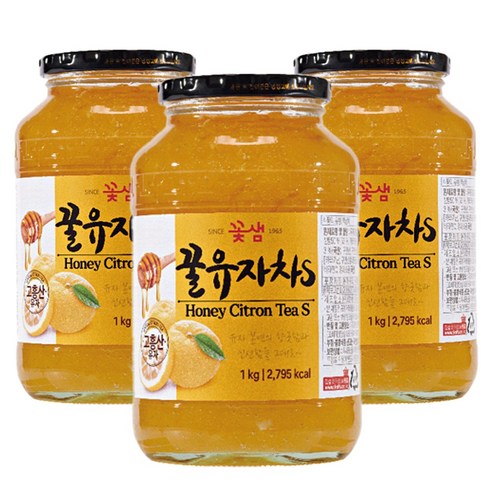 꽃샘 꿀유자차S