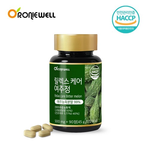 [로니웰] 릴렉스케어 여주정 90정 x 3개 (총 9개월분)