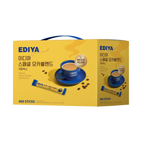 이디야 스페셜 모카 블렌드11.5g x 400ct, 11.5g, 1개입, 400개