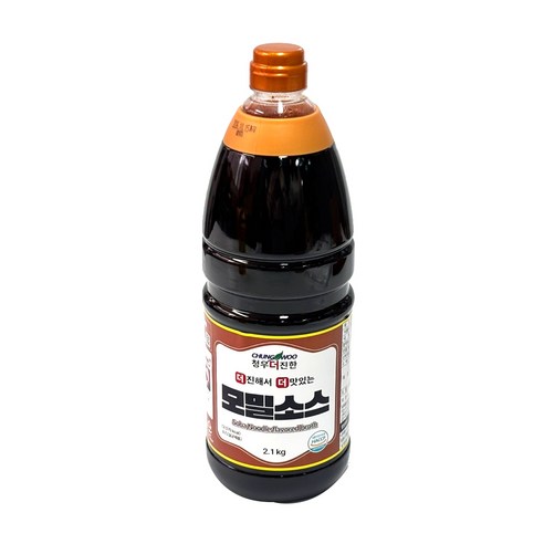 청우더진한 메밀소바육수 메밀국수소스 청우모밀소스 2.1kg