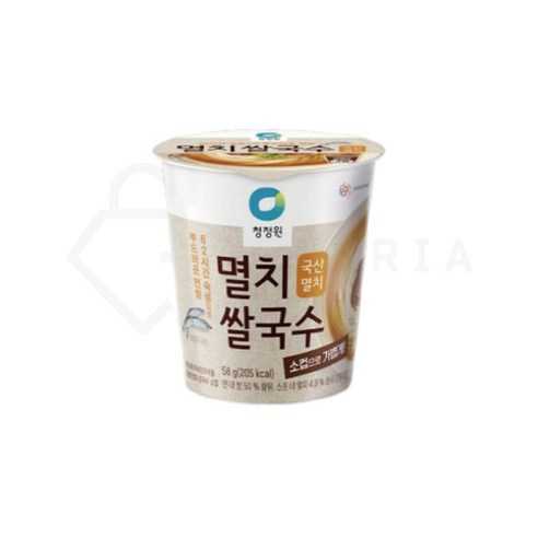 청정원 멸치 쌀국수 소컵, 58g, 30개