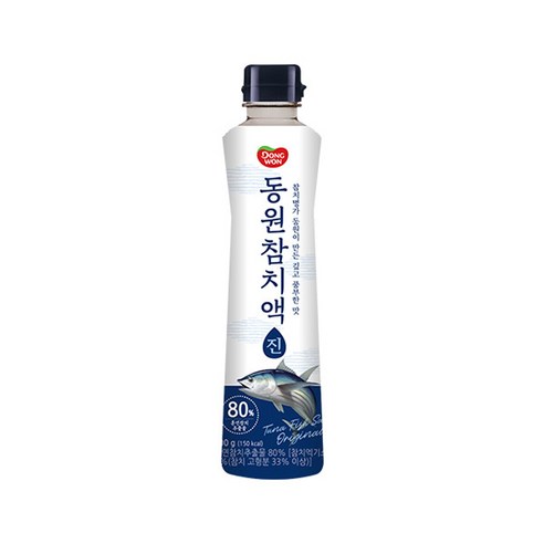 동원 참치액 진, 500g, 8개