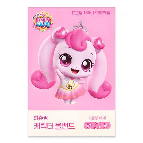 캐치티니핑 캐릭터 키즈밴드(표준형) 16매입, 1개