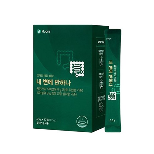 쾌변다이어트 차전자피 식이섬유 내 변에 반하나 1박스