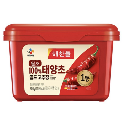 해찬들 태양초 골드 고추장