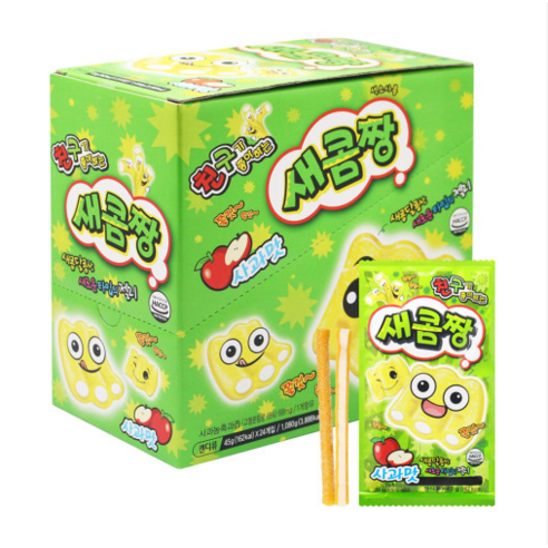 [무료배송] 새콤짱 사과맛 35g