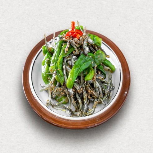 [오수연푸드] 반찬 꽈리고추멸치볶음 100g/200g, 200g, 4개