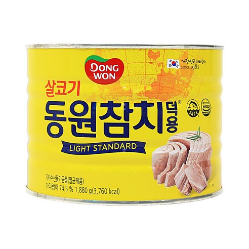 동원참치 살코기 라이트 스탠다드 덕용