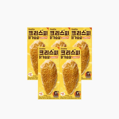 굽네 크리스피 닭가슴살 오븐바사삭 110g