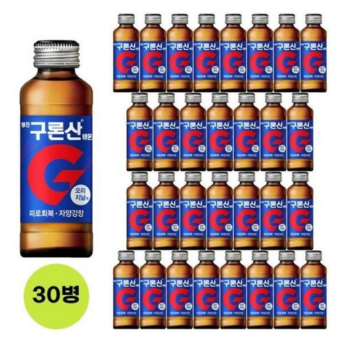 해태음료 영진 구론산 바몬드 오리지날 150ml 30병, 150ml, 30개입