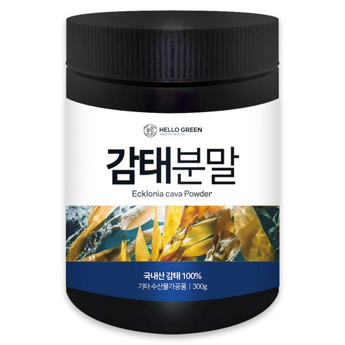 헬로우그린 국산 제주 감태 분말 가루 300g