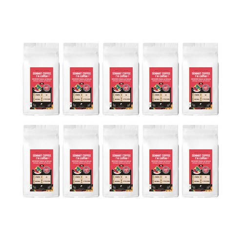 손맛커피 아이엠커피 에티오피아 시다모 G4 내추럴, 1kg, 10개, 모카포트