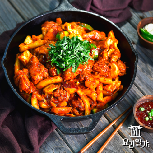 [요리일가] 춘천 닭갈비 600g 국내산 매콤달콤 밥도둑 [원산지:국산 등]