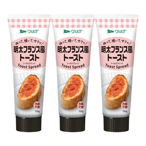 베르데 명란 토스트 스프레드 100g x3개