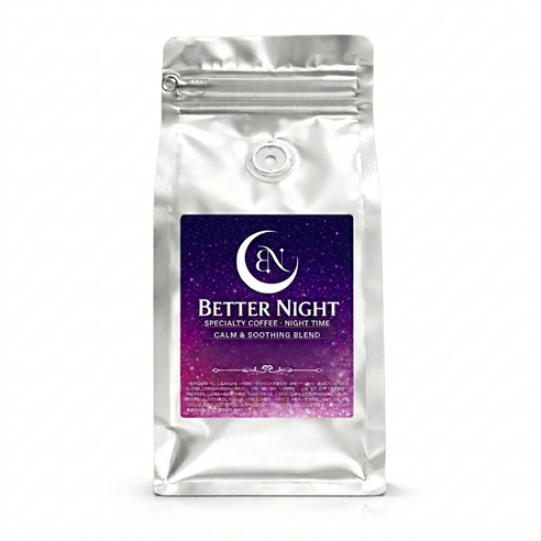 베럴나잇 딥슬립 디카페인 블렌드 콜롬비아 슈가케인 커피원두, 1kg, 1개, 홀빈(분쇄안함)