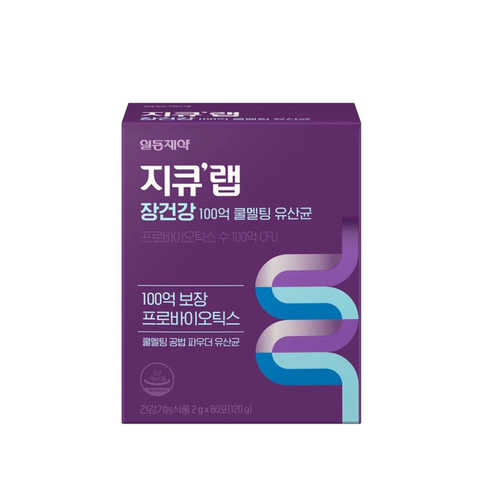 [코스트코]지큐랩 쿨멜팅 유산균 60포, 2g, 60개